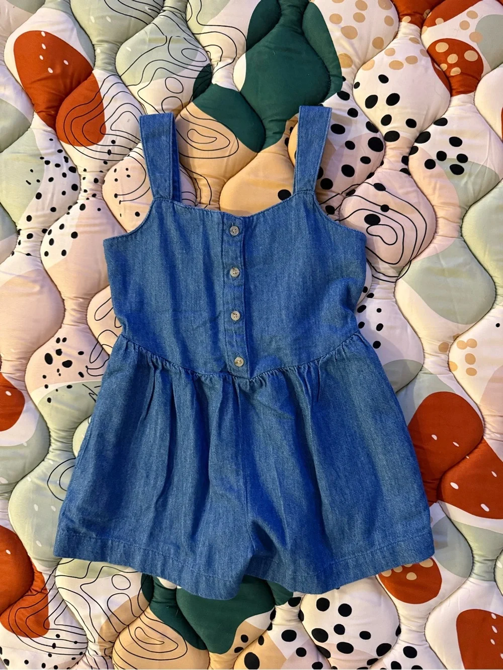 Girls Old Navy Denim Romper